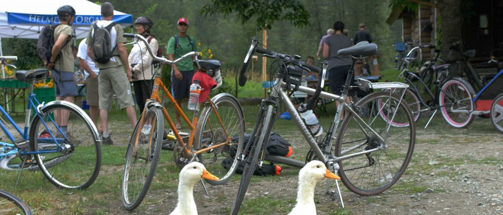 Pemberton Slow Food Cycle Sunday at Farm